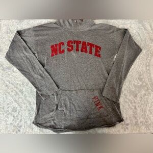Pink NC State Wolfpack Quarter Zip Pullover